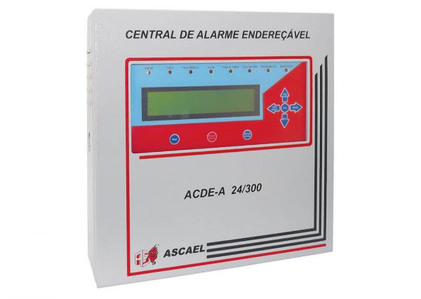 central de alarme de incêndio acde 24/300