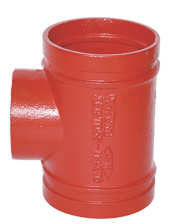 TEE REDUÇÃO GROOVED