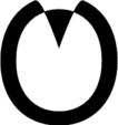 logo O preto