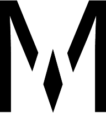 logo M preto